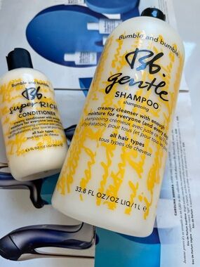 Bumble and bumble Gentle Shampoo 33.8oz & Super Rich Conditioner 8.5 oz